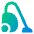 Vacuum Cleaner Icon from Plump Gradient Set