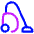 Vacuum Cleaner Icon from Plump Neon Set