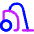 Vacuum Cleaner Icon from Core Neon Set
