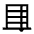 Blinds Closed Fill Icon from Sharp Fill - Material Symbols Set