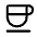 Coffee Icon from Rounded Line - Material Symbols Set