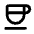 Coffee Icon from Rounded Line - Material Pro Set
