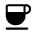 Coffee Fill Icon from Rounded Fill - Material Symbols Set