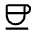 Coffee Icon from Outlined Line - Material Symbols Set