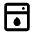 Dishwasher Icon from Rounded Line - Material Pro Set