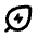 Energy Savings Leaf Icon from Rounded Line - Material Pro Set