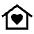 Download free Family Home PNG, SVG vector icon from Sharp Line - Material Symbols set.