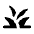 Grass Icon from Rounded Line - Material Pro Set