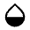 Humidity Mid Icon from Sharp Line - Material Symbols Set