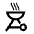 Outdoor Grill Icon from Sharp Line - Material Symbols Set
