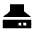 Range Hood Fill Icon from Sharp Fill - Material Pro Set