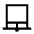 Roller Shades Closed Icon from Sharp Line - Material Symbols Set