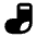 Sock Fill Icon from Rounded Fill - Material Pro Set