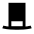 Tall Top Hat Fill Icon from Sharp Fill - Material Pro Set