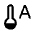 Thermostat Auto Fill Icon from Sharp Fill - Material Symbols Set