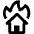 Real Estate Flame Durability Icon from Nova Line Set