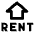 Real Estate For Rent Icon from Nova Line Set