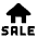 Real Estate For Sale Icon from Nova Solid Set