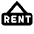 Real Estate Hanging Sign For Rent icon - Free transparent PNG, SVG. No sign up needed.