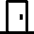 Real Estate House Door Icon from Nova Line Set