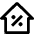 Real Estate Percentage icon - Free transparent PNG, SVG. No sign up needed.