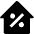 Real Estate Percentage icon - Free transparent PNG, SVG. No sign up needed.