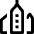 Real Estate Skyscraper 2 Icon from Nova Line Set