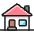 House Home Building 1 Icon from Ultimate Colors Set | Free Download as SVG Vector and Transparent PNG | Streamline icons