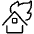 House Fire 1 icon - Free transparent PNG, SVG. No sign up needed.