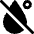 Drop Degree Sign Slash Icon from Ultimate Bold Set