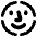 Face Scan Circle Icon from Plump Remix Set