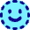 Face Scan Circle Icon from Flex Pop Set