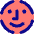 Face Scan Circle Icon from Core Pop Set