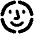 Face Scan Circle Icon from Plump Solid Set