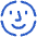 Face Scan Circle Icon from Plump Duo Set