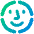 Face Scan Circle Icon from Plump Gradient Set