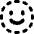 Face Scan Circle Icon from Flex Remix Set