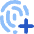 Fingerprint Add Icon from Core Flat Set