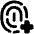 Fingerprint Add Icon from Plump Remix Set
