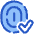 Fingerprint Check Validate Icon from Plump Duo Set