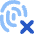 Fingerprint Delete Cross icon - Free transparent PNG, SVG. No sign up needed.