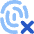 Fingerprint Delete Cross icon - Free transparent PNG, SVG. No sign up needed.