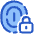Fingerprint Lock Privacy icon - Free transparent PNG, SVG. No sign up needed.