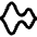 Sound Wave Voice Command Icon from Sharp Line Set