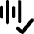 Voice Activation Check Validate Icon from Core Remix Set
