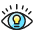 Eye Idea icon - Free transparent PNG, SVG. No sign up needed.