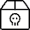 Dangerous Logistic Box icon - Free transparent PNG, SVG. No sign up needed.