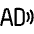 Audio Description Icon from Plump Line Set