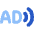 Audio Description Icon from Flex Flat Set