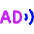 Audio Description Icon from Core Neon Set